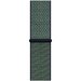 Curea iUni compatibila cu Apple Watch 1/2/3/4/5/6/7, 42mm, Nylon Sport, Woven Strap, Navy Blue/Green